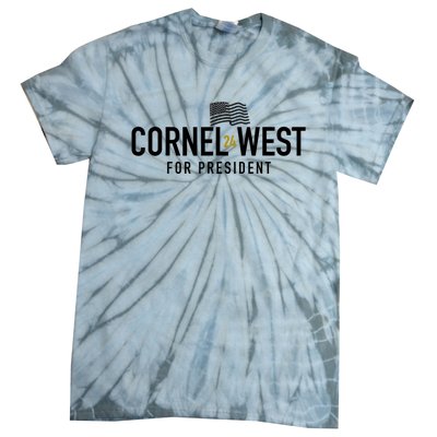 Cornel West For President Cornel West 2024 Tie-Dye T-Shirt