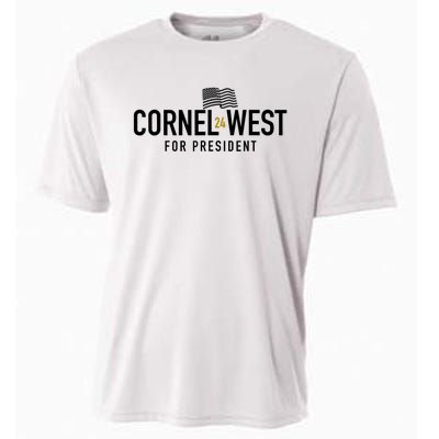 Cornel West For President Cornel West 2024 Cooling Performance Crew T-Shirt