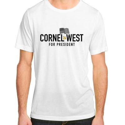 Cornel West For President Cornel West 2024 Adult ChromaSoft Performance T-Shirt