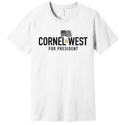 Cornel West For President Cornel West 2024 Premium T-Shirt