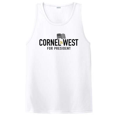 Cornel West For President Cornel West 2024 PosiCharge Competitor Tank