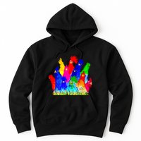 Chicken Watercolor Funny For Men Women Hoodie