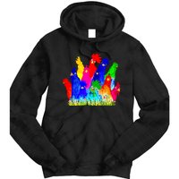 Chicken Watercolor Funny For Men Women Tie Dye Hoodie