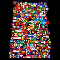 Countryballs World Flags Backpack
