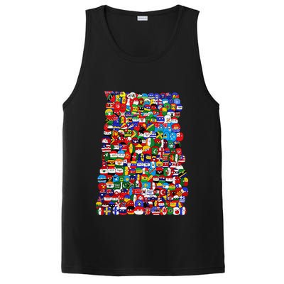 Countryballs World Flags PosiCharge Competitor Tank