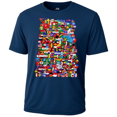 Countryballs World Flags Performance Shirt