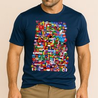 Countryballs World Flags Cooling Performance Crew T-Shirt