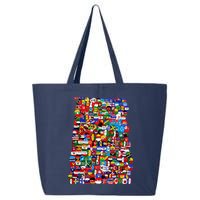 Countryballs World Flags 25L Jumbo Tote