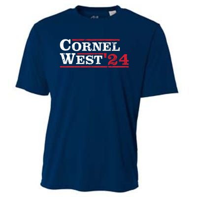 Cornel West For President Cornel West 2024 Cooling Performance Crew T-Shirt