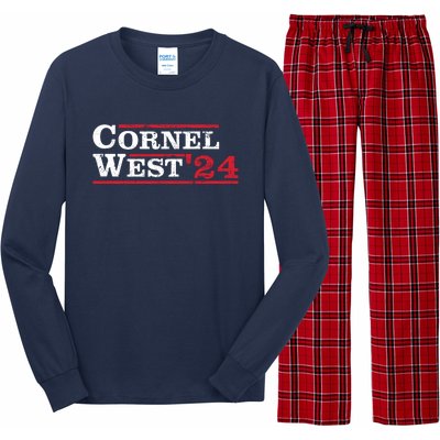 Cornel West For President Cornel West 2024 Long Sleeve Pajama Set