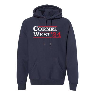 Cornel West For President Cornel West 2024 Premium Hoodie