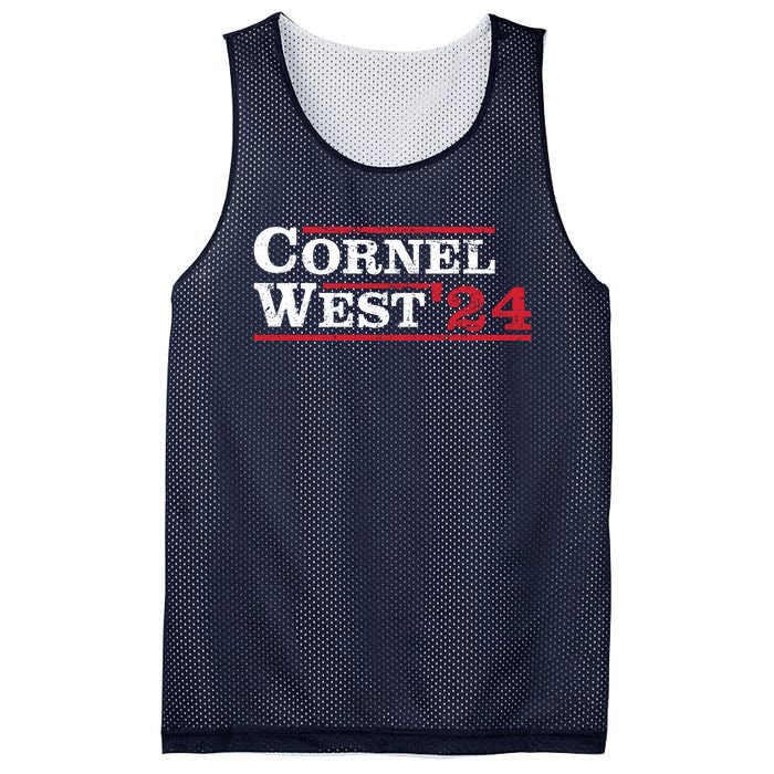 Cornel West For President Cornel West 2024 Mesh Reversible Basketball Jersey Tank