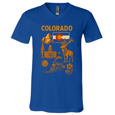 Colorado Wild & Free V-Neck T-Shirt