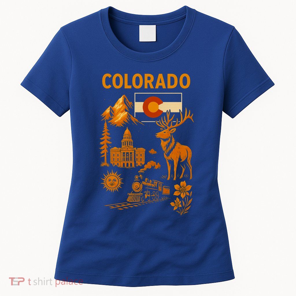 Colorado Wild & Free Womens T-Shirt