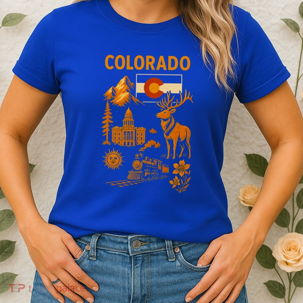 Colorado Wild & Free Womens T-Shirt