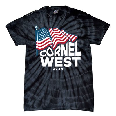 Cornel West For President Cornel West 2024 Tie-Dye T-Shirt