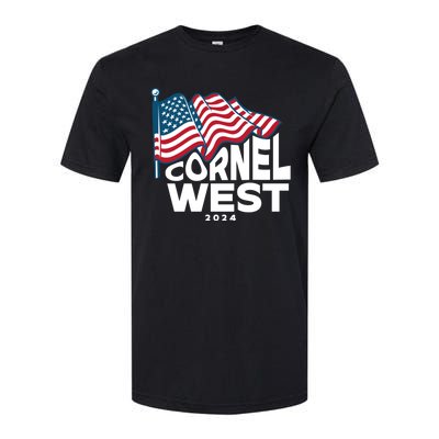 Cornel West For President Cornel West 2024 Softstyle® CVC T-Shirt