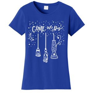 Come We Fly Funny Halloween Gift Women's T-Shirt