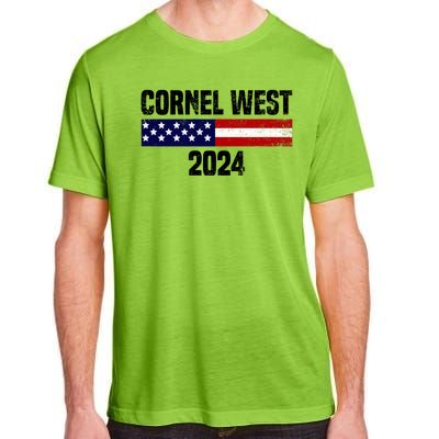 Cornel West For President 2024 Adult ChromaSoft Performance T-Shirt