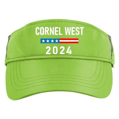 Cornel West For President Cornel West 2024 Adult Drive Performance Visor