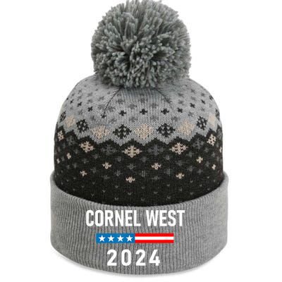 Cornel West For President Cornel West 2024 The Baniff Cuffed Pom Beanie