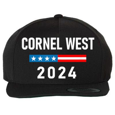 Cornel West For President Cornel West 2024 Wool Snapback Cap