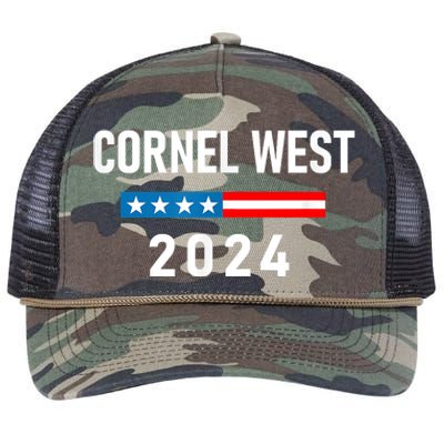 Cornel West For President Cornel West 2024 Retro Rope Trucker Hat Cap