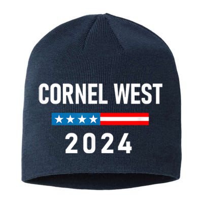 Cornel West For President Cornel West 2024 Sustainable Beanie