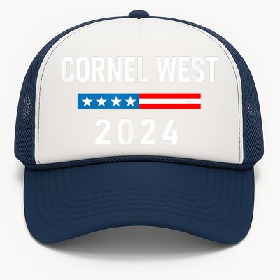 Cornel West For President Cornel West 2024 Trucker Hat