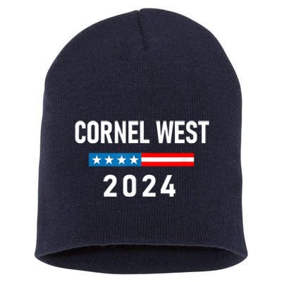 Cornel West For President Cornel West 2024 Short Acrylic Beanie