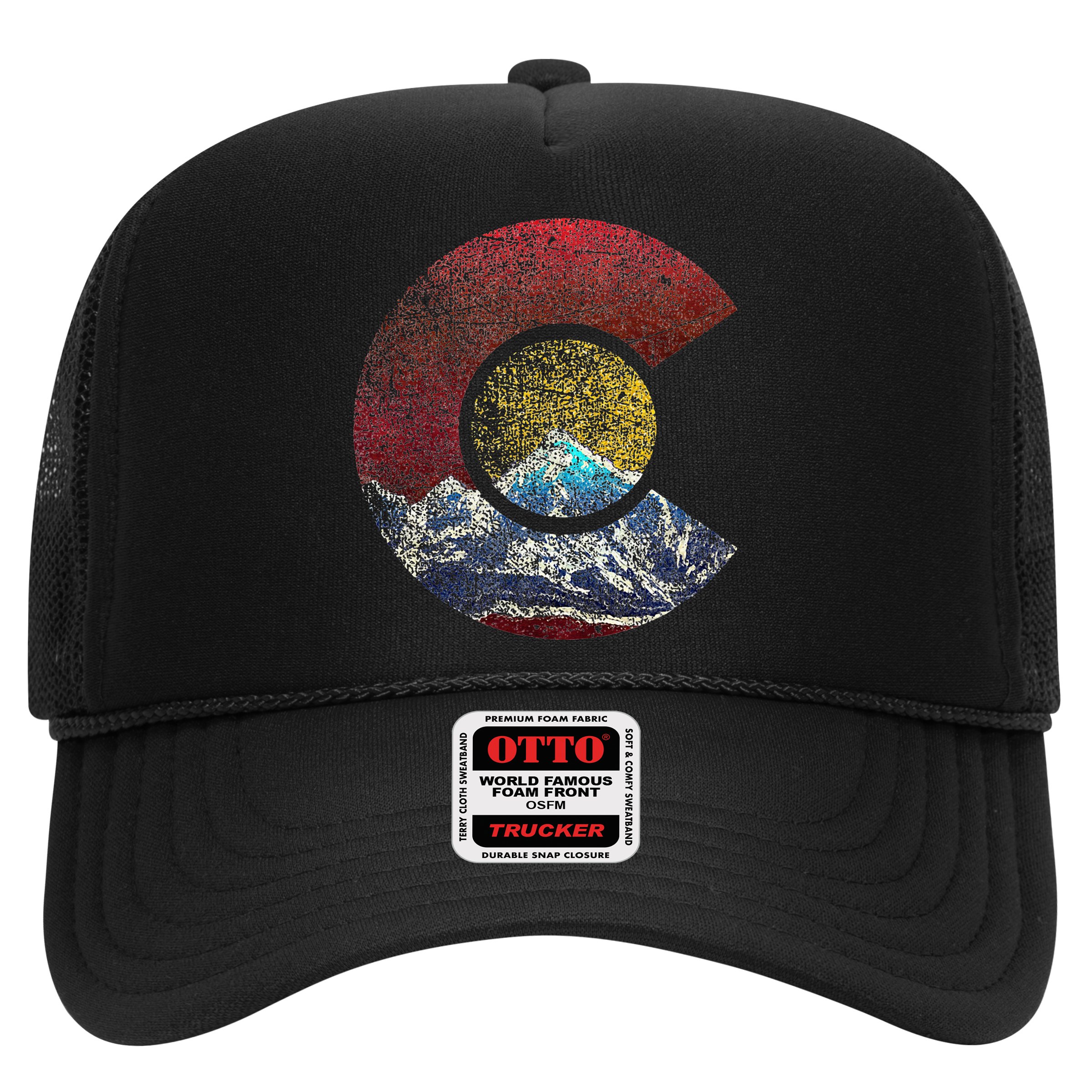 Colorado With Flag Themed Mountain Hat