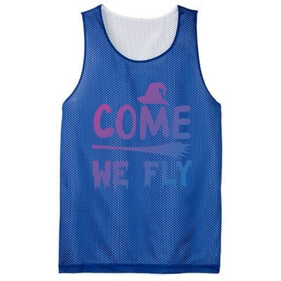 Come We Fly Funny Gift Mesh Reversible Basketball Jersey Tank