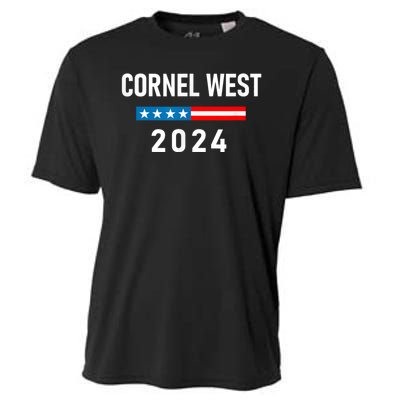 Cornel West For President Cornel West 2024 Cooling Performance Crew T-Shirt