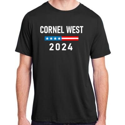 Cornel West For President Cornel West 2024 Adult ChromaSoft Performance T-Shirt