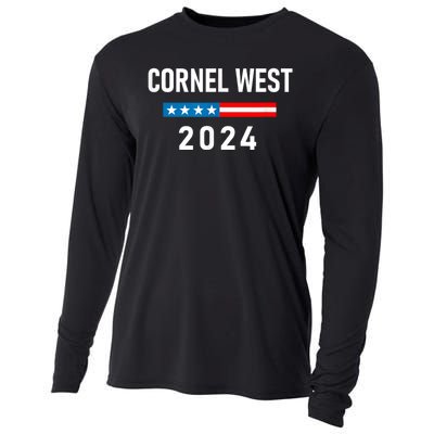 Cornel West For President Cornel West 2024 Cooling Performance Long Sleeve Crew