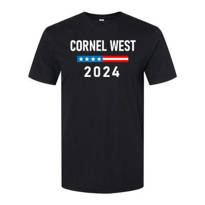 Cornel West For President Cornel West 2024 Softstyle CVC T-Shirt