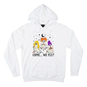 Come We Fly Funny PT SLP OT Nurse Ghost Nursing Halloween Hoodie