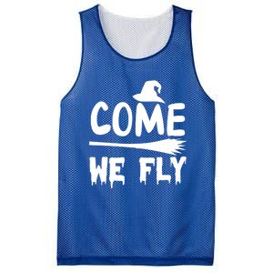 Come We Fly Funny Gift Mesh Reversible Basketball Jersey Tank