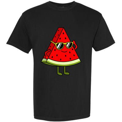 Cute Watermelon For Summer Watermelon Garment-Dyed Heavyweight T-Shirt