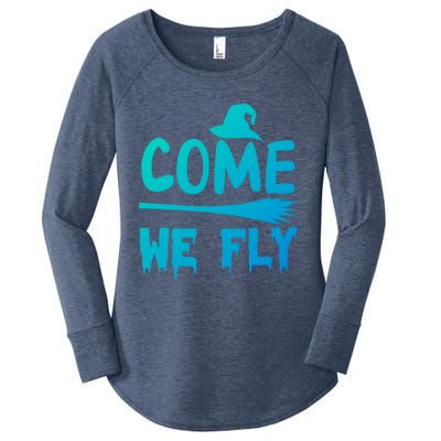 Come We Fly Funny Gift Women's Perfect Tri Tunic Long Sleeve Shirt