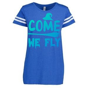 Come We Fly Funny Gift Enza Ladies Jersey Football T-Shirt