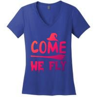 Come We Fly Funny Gift Women's V-Neck T-Shirt