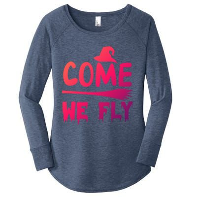 Come We Fly Funny Gift Women's Perfect Tri Tunic Long Sleeve Shirt