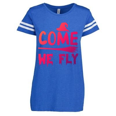 Come We Fly Funny Gift Enza Ladies Jersey Football T-Shirt