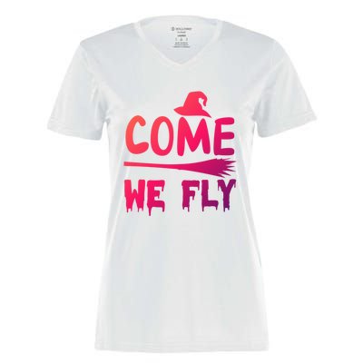 Come We Fly Funny Gift Women's Momentum V-Neck T-Shirt