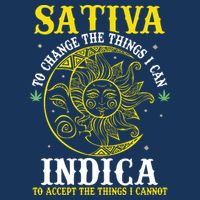 Cannabis Weed Fun Sativa To Change The Things I Can Indica Cool Comfort Performance Bucket Hat