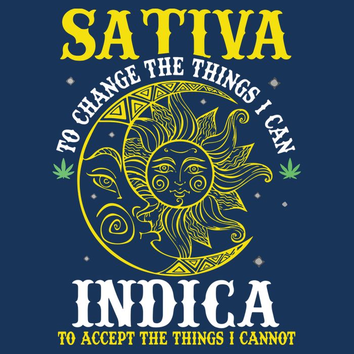 Cannabis Weed Fun Sativa To Change The Things I Can Indica Cool Comfort Performance Bucket Hat