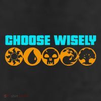 Choose Wisely Gamer M.A.N.A Symbols Gathering Magic Cool Comfort Performance Bucket Hat
