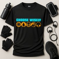 Choose Wisely Gamer M.A.N.A Symbols Gathering Magic Performance Shirt