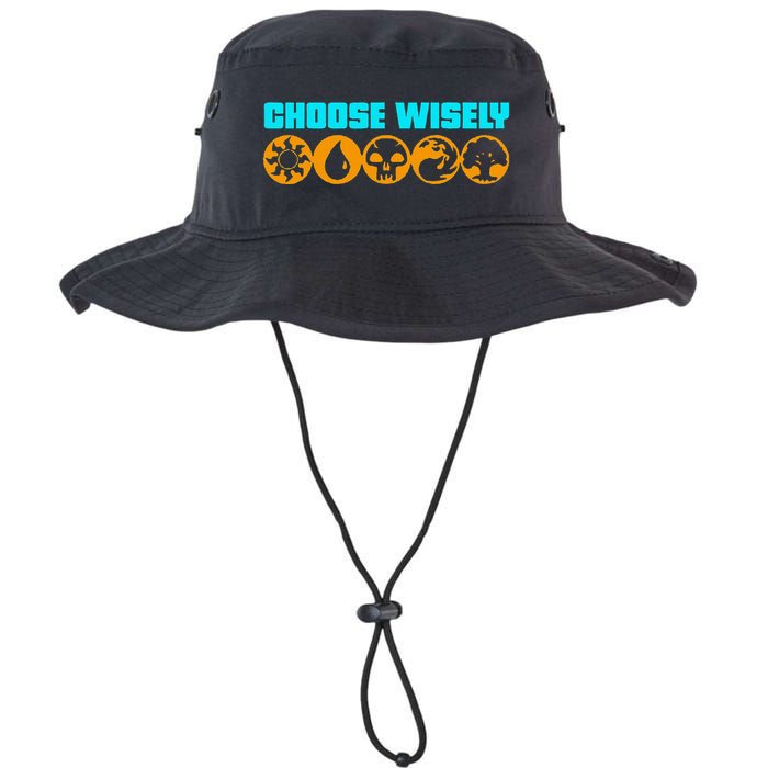 Choose Wisely Gamer M.A.N.A Symbols Gathering Magic Bucket Hat